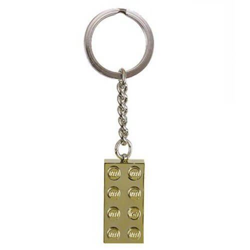 Gold Brick Key Chain