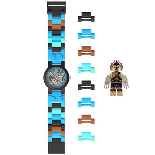 9000393 LEGO Legends of Chima Lennox Kids watch with mini figure (square)