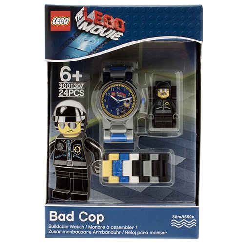 9001307 LEGO Movie Bad Cop MF Link Watch (Square)