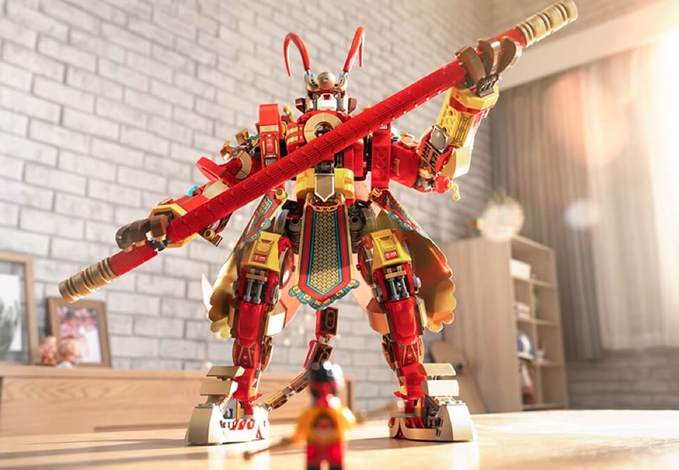 80012 Monkey kraljevski borbeni Mech 80012 Monkey kraljevski borbeni Mech